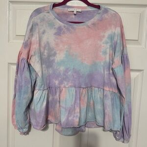 Karlie Multicolor Tie-Dye Tee